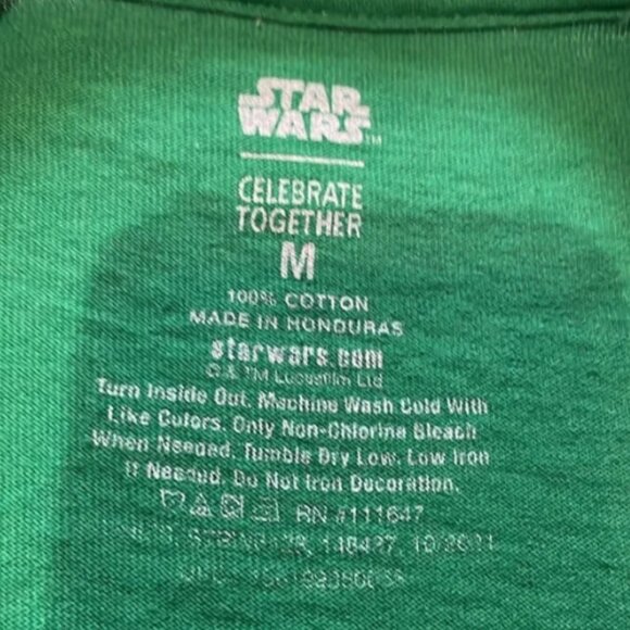 Star Wars Christmas Darth Vader Storm Trooper graphic short sleeve shirt Medium - Picture 3 of 7